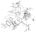 Part Location Diagram of 63190 Briggs and Stratton Engine- Briggs & Stratton 3 Hp (S1500 Only)